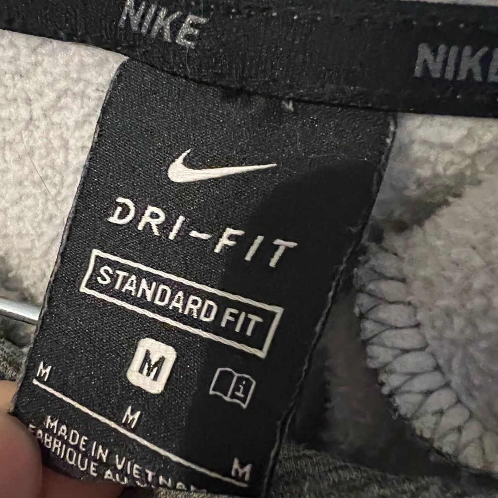Nike Gray and Black Sweatshirt Hoodie - Picture 3 of 3